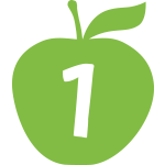 1 of your 5 a day badge