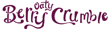 oaty berry crumble